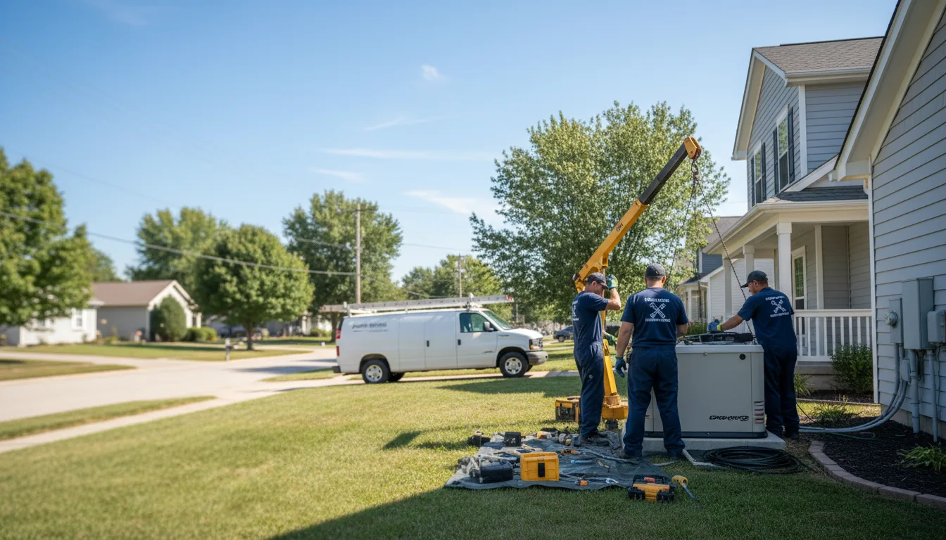 Generator Installation in Colmesneil, TX near me